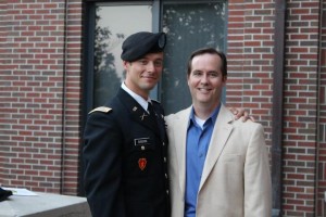 Lt Sisson and Dad   